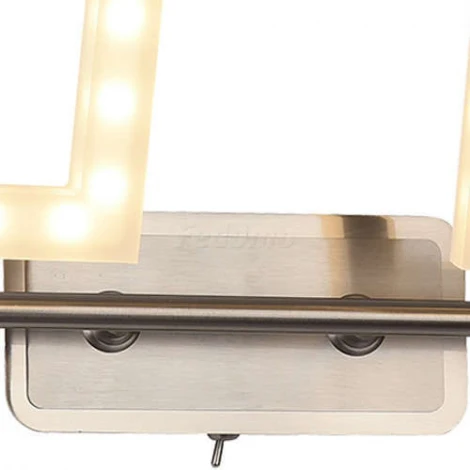 IDLamp Piazza 106/2A-LEDWhitechrome