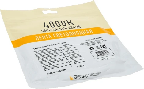 Светодиодная лента SWG SWG530 SWG530-12-7.2-NW-M