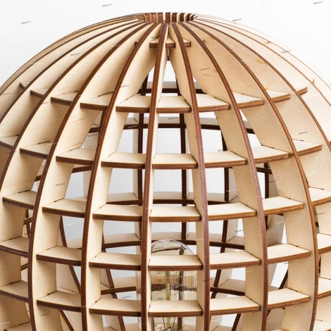 Интерьерная настольная лампа Day&Night Лампочка Ильича S0010