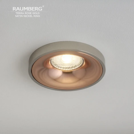 Встраиваемый светильник Raumberg TerraRGd\SNi Rose Gold\Satin Nickel