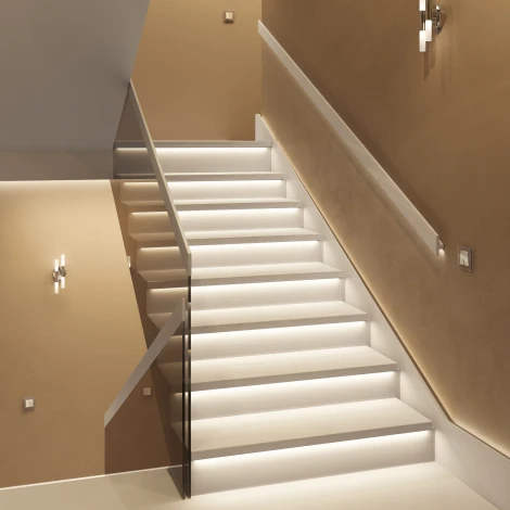 Перекрестный выключатель двухклавишный (слоновая кость) Werkel W1123003 (a058434)