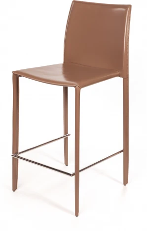 Стул полубарный Top Concept Rolf, кожа капучино