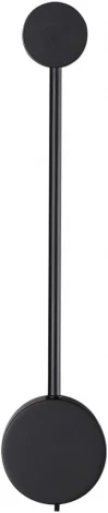 Настенный светильник Odeon Light Satellite 7008/5WL черный/металл/акрил LED 3000/4000K тумблер на корп. 5W 220V