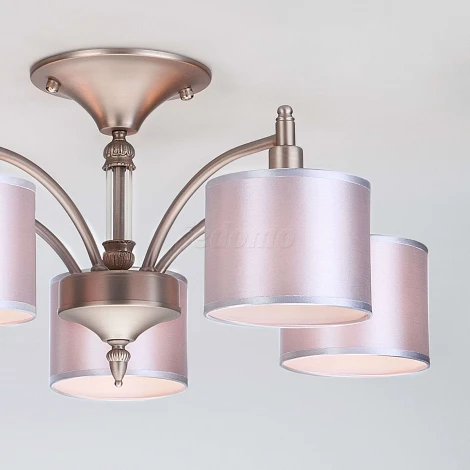 Потолочная люстра Eurosvet Adagio 60080/5 сатин-никель (220V)