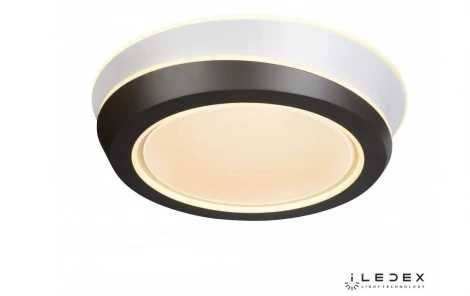 Потолочный светильник круглый iLedex Summery B6312-118W/530*530 WH (220V, пульт управления, круглые)