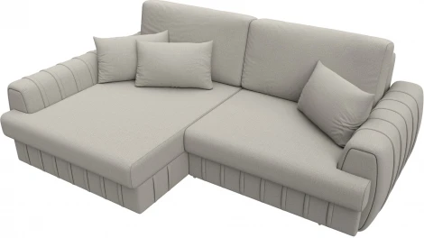 Диван угловой Лига-057 НПБ угол левый Лига Диванов (Рогожка) арт.129263L