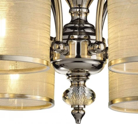 Потолочная люстра Lumien Hall Джилио LH1051/6C-NK-GZ