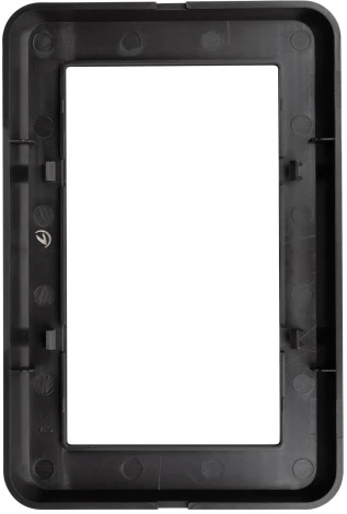 Рамка пластиковая FRM-VERSA-PL-D-BK (Arlight) 043771