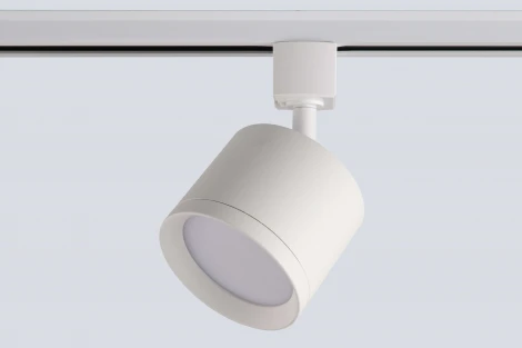 Трековый светильник однофазный 50W 220V Crystal Lux CLT 0.31 020 WH