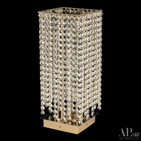 Интерьерная настольная лампа светодиодная пультом APL LED Rimini S500.L4.15-38.B.3000.Gold