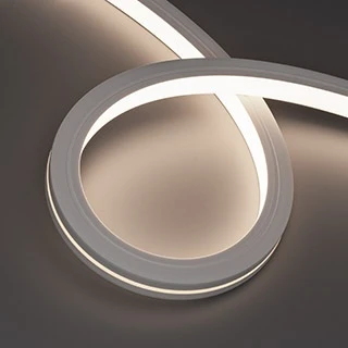 Светодиодная лента герметичная MOONLIGHT-TOP-X280-20x20mm 24V Day4000 (10 W/m, IP67, 0,5m, wire x1) (Arlight, Образец) 055603