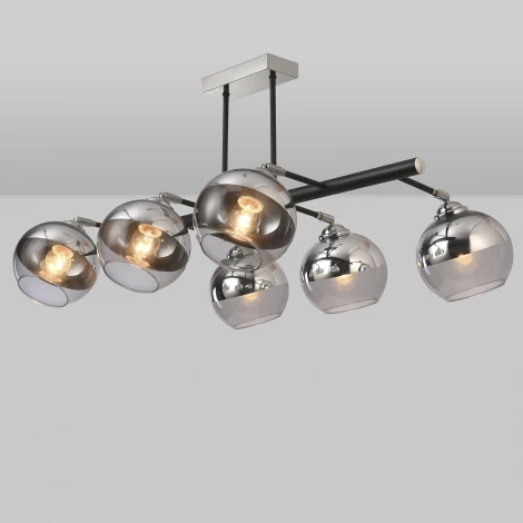 Потолочная люстра на штанге Natali Kovaltseva Wyatt 81455/6C