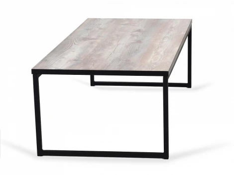 Стол журнальный Plank ОГОГО 803489 (черный, бежевый, серый)