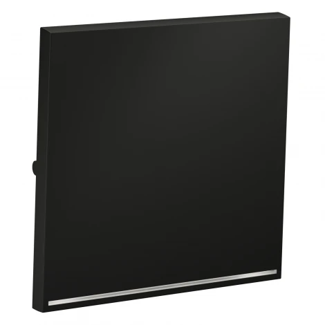 Клавиша для выключателя/переключателя одноклавишного с подсветкой Voltum S70 VLS000207 (графит)