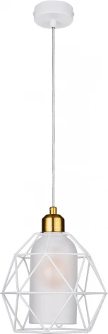 Подвесной светильник 33 ИДЕИ PND105.01.01.001WH.PA-M35WH (220V, на проводе)