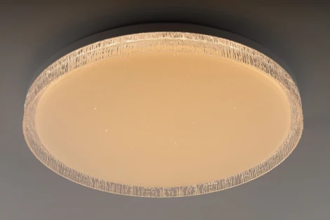 Потолочный светильник светодиодный с пультом с регулировкой цветовой температуры ЭРА SPB-6 Gloss 84W-3K-6,5K-RC