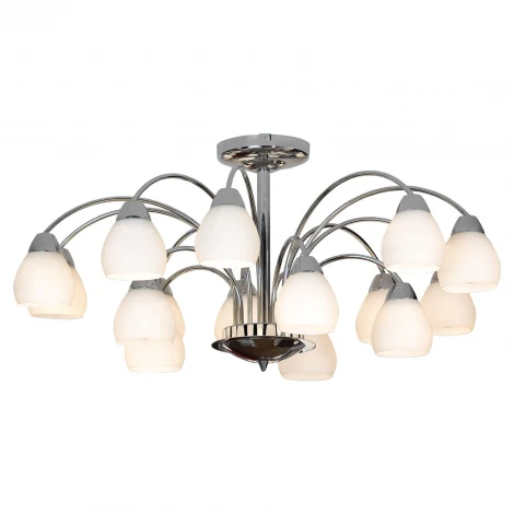 Потолочная большая люстра Lussole Apiro LSF-2403-15 (220V, IP21)