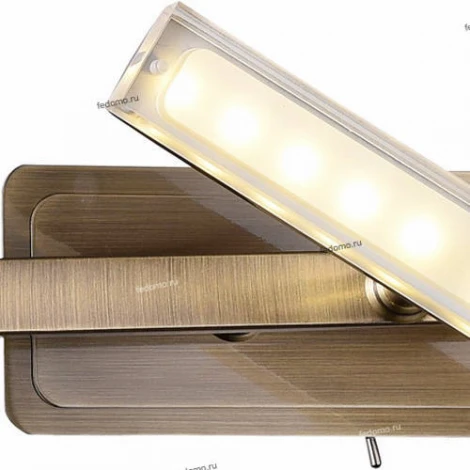 Настенно-потолочный светильник IDLamp Roberta OldBronze 406/3A-Oldbronze