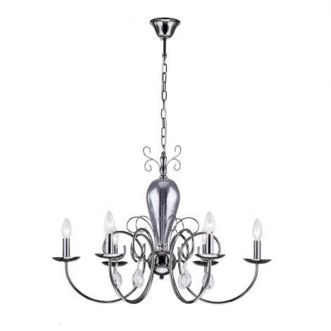 Подвесная люстра Arti Lampadari Lazzaro E 1.1.6 NB (220V, на цепи, подсвечник, свеча)