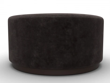 Пуф 005 (ДСП/Пластик/Велюр/Коричневый) Лига Диванов 132509