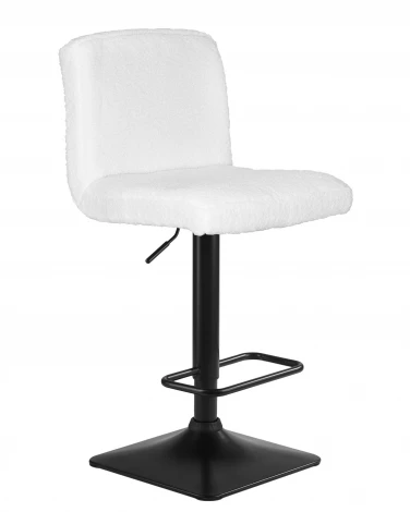 Набор 2 шт стул барный DOBRIN LEO (белый букле (13))