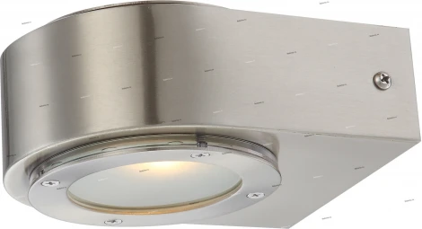 Светильник настенный уличный Globo Lyari, 1 плафон, серый, белый