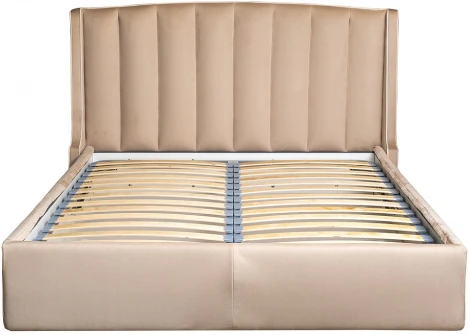 Кровать Odry c подъем.мех. велюр экрю Colt1009 186*220*120 Garda Decor