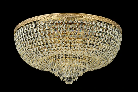 Потолочная люстра буше Arti Lampadari Nonna LE 1.2.50.503 G (220V, хрусталь)