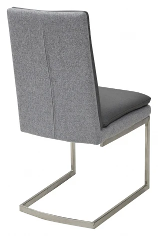 Обеденный стул M-City MALI GREY, экокожа + ткань