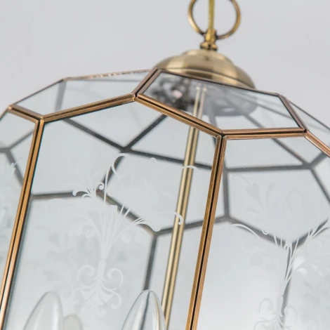 Подвесная люстра Citilux Витра-2 CL442230 (на цепи, подсвечник, свеча, клетка)