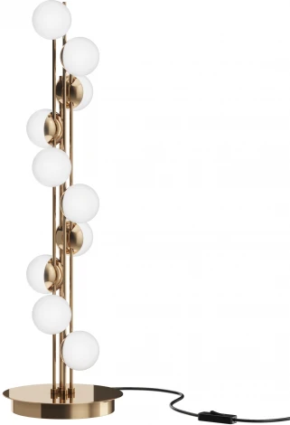 Интерьерная настольная лампа Maytoni Tessara MOD081TL-L14G3K (LED, 220V, выключатель, шарики)