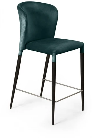 Стул полубарный Albert, бархат зеленый 19 /опора конус Top Concept ALBERT 76207