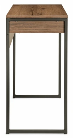 Письменный стол Notta Лео Лофт черный матовый / дуб делано темный 489680