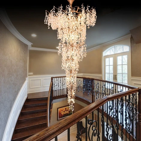 Дизайнерская люстра большая на штанге Fairytree Lux 200 ImperiumLoft Fairytree-Lux01 (167211-26) (220V)