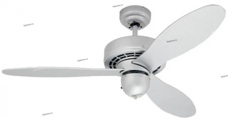 Вентилятор потолочный Westinghouse Airplane, 3 лопасти, серый