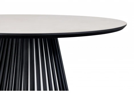 Кухонный стол Notta Нэнси 110 krater perla repose / черный