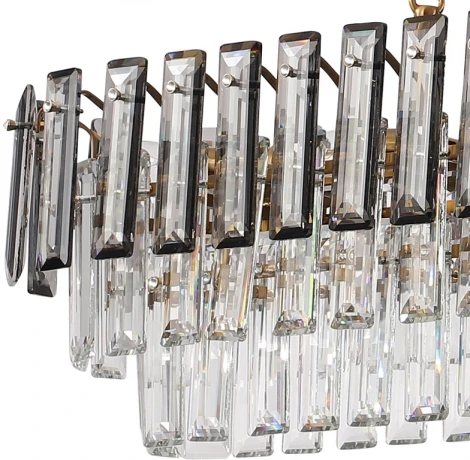 Подвесная люстра Ton 2159/05/12PL Stilfort (220V, хрусталь, на цепи)