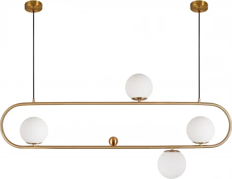 Подвесной светильник Moderli Miya V6030-4P (220V, на проводе, шарики)
