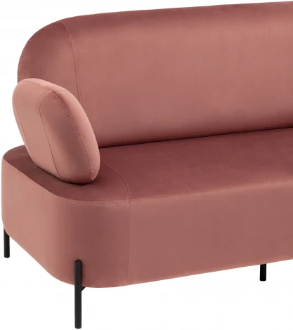 Диван Stool Group Кэнди велюр пыльно-розовый УТ000036921