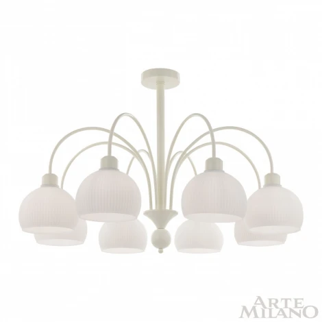 Потолочная люстра на штанге Arte Milano Napoli 313066/D820/8 IV (220V)