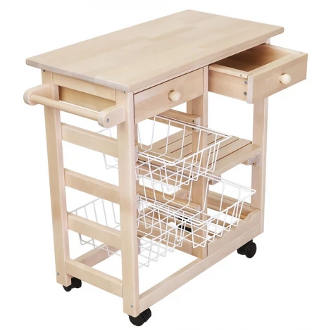 Тумба с баром и корзинами лак Mebelik 008490