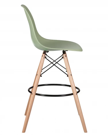 Стул барный DSW BAR (ножки светлый бук, цвет мятный (NX-G-09))