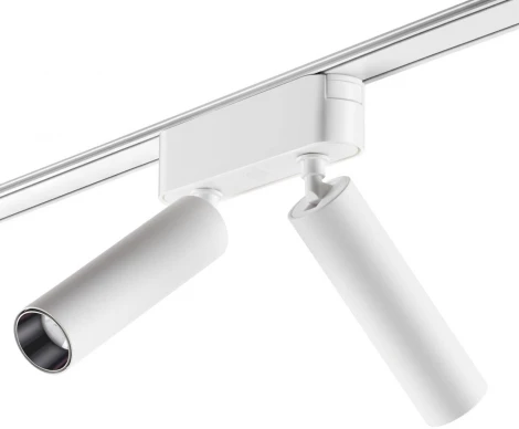 Трековый светильник для низковольтного шинопровода Novotech Smal 359087 SHINO IP20 LED 4000K 2*7W 48V 1260Лм