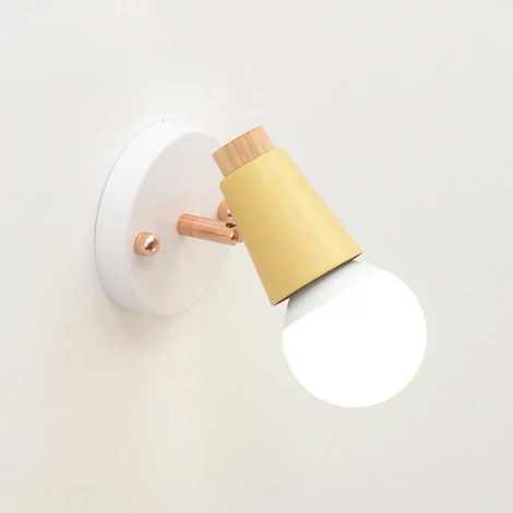 Настенный светильник (бра) Rotary Wall Желтый ImperiumLoft Rotary-Wall01 (101996-26) (LED, 220V)