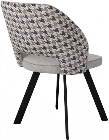 Стул DikLine 274 поворотный SB6,A3 св.сер, ножки черные