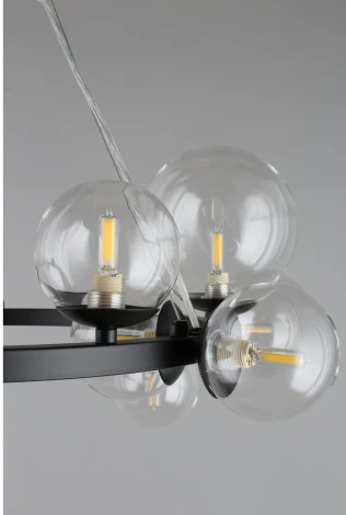 Подвесной светильник Aployt Feliche APL.334.03.14 (220V, на тросе, шарики, молекулы)