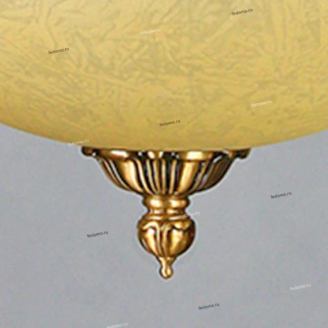 Люстра подвесная Ambiente by Brizzi Tenerife, 5 ламп, бронза с бежевым