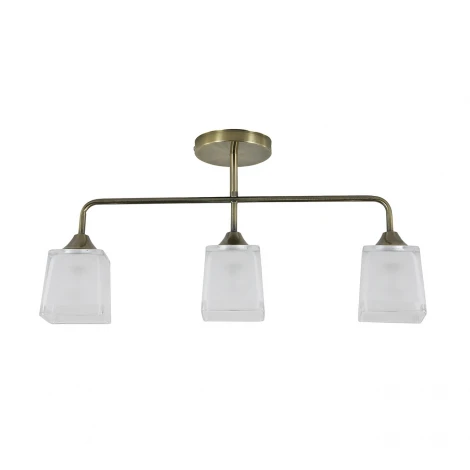 Потолочная люстра на штанге Escada 2103/3P E27*40W Antique Brass