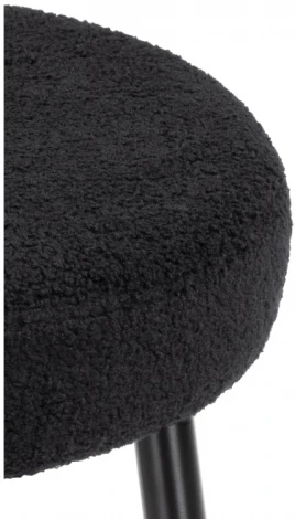 Барный стул Woodville Plato black fabric 15420
