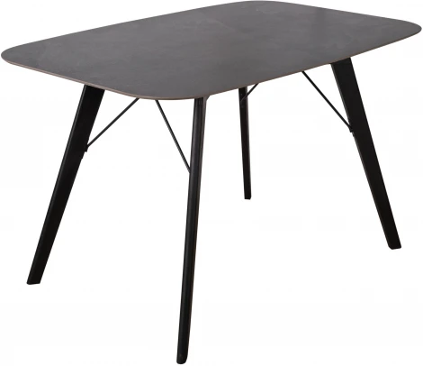 Стол обеденный обеденный JET CERAMIC прямоугольный 120*80 (Дерево бук, Венге) FA Wenge Pietra selvatica 80х120